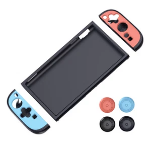 Funda protectora de silicona con agarre Funda de silicona dividida de dos colores para Switch 2 - Imagen 1 de 6