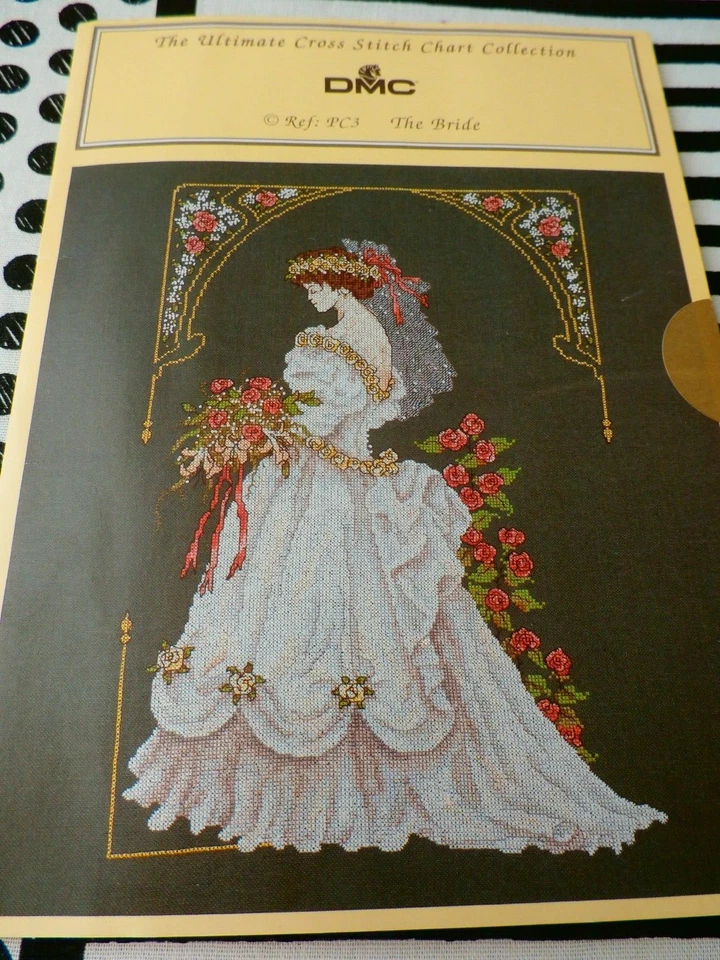 DMC THE BRIDE CROSS  STITCH  CHART #448 - Image 1 of 1