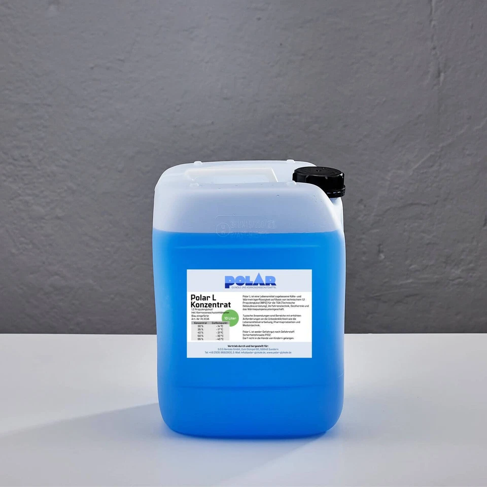 Polar L-MPG Glykol 100% Konzentrat, Frostschutzmittel, Propylenglykol - Bild 1 von 1