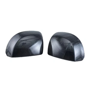 For Honda Civic 2012-15 Carbon Fiber Left&Right Side Door Wing Mirror Cover Cap - Picture 1 of 15