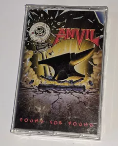 ANVIL Pound For Pound 1988 Cassette Tape SEALED Heavy METAL BLADE - Picture 1 of 6