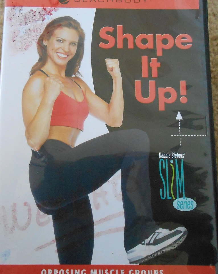 Slim Series Shape It Up Workout DVD in 6 Fitness Exercise Debbie Siebers Sculpt - Image 1 of 1