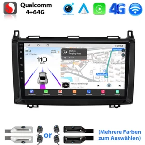 64G Für Mercedes-Benz A/B Klasse/Vito W169 W639 W245 Android Autoradio Carplay  - Bild 1 von 17