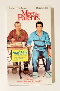 Factory Sealed MEET THE PARENTS VHS Movie - 2001 Universal - Reel Watermark - Picture 1 of 3