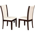 Crown Mark Camelia Side Chair White - Set Of 2