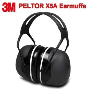 3M X5A Construction Gun Range Work Sport Shooting EAR MUFFS Noise Reduction 31dB - Picture 1 of 2