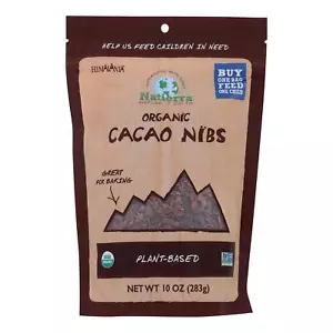 Natierra Organic Cacao Nibs - Chocolate - Case of 6 - 10 oz. - Picture 1 of 2