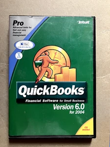 Quickbooks Pro 2004 Ver. 6.0 Financial Software MAC OS 9 OS X W/ Key - Picture 1 of 4