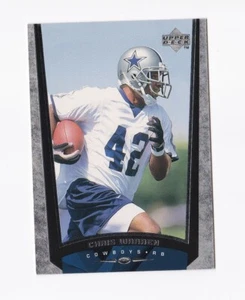 1998 Upper Deck #95 Chris Warren Dallas Cowboys Ferrum - Imagen 1 de 2
