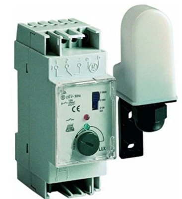 Dämmerungsschalter mit seperatem Lichtsensor Hutschiene Perry 1IC 7051 (EDS 35) - Bild 1 von 4