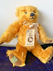 1980 Stunning Le "Merrythought"  Bear- "Harrods" Signed 15" Mohair Bear Glass Ey