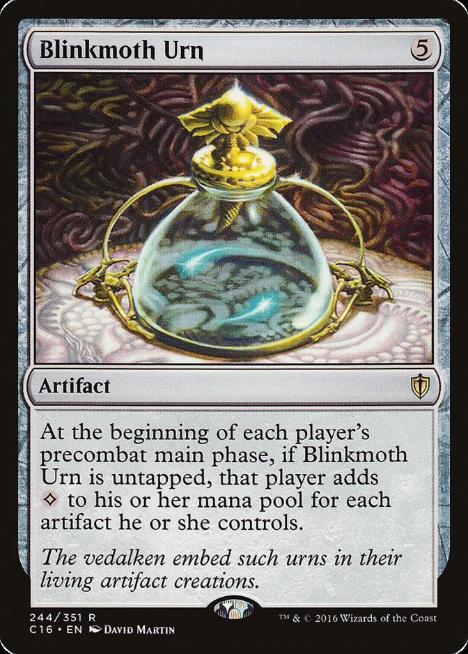 Blinkmoth Urn Commander 2016  (C16) #244 Rare NM MTG Magic the Gathering - Image 1 of 1