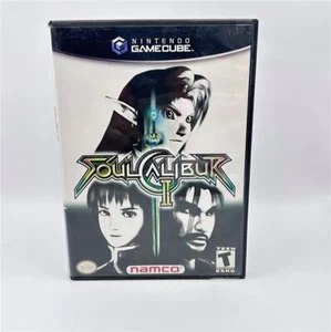 Soul Calibur II (Nintendo GameCube, 2003) COMPLETE w/Manual & Inserts CIB - Picture 1 of 2