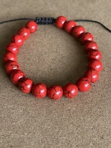 Peruvian Similar Huayruro Beads Bracelet - Picture 1 of 4