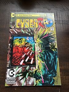 CyberRad Vol 2 (1992) #1 Rare "No Hologram" Variant Cover Continuity Comic