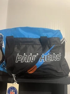 Carolina Panthers Turnbeutel Vintage NFL lizenziert mit Strumpf Cap (T-11) - Bild 1 von 13