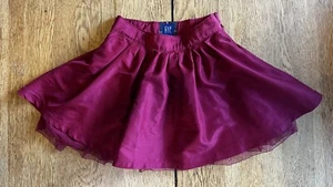 Gap Kids Silk Skirt Red Party Skirt Girls Size 7 Large Holiday Christmas - Picture 1 of 6