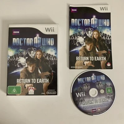 Doctor Who: Return to Earth 2009 Nintendo Wii PAL Adventure Game Complete - Image 1 of 4