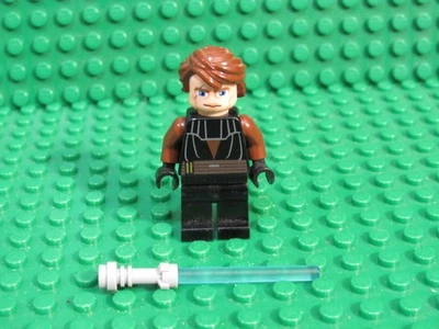 LEGO Star Wars Anakin Skywalker minifigure 7669 8037 7675 8098 lightsaber LS34 - Image 1 of 2