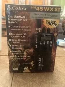Cobra HH-45WXST Citizens Band 2 Way Handheld CB Radio NEW HTF RARE - Zdjęcie 1 z 6