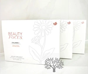 3 x Nu Skin Beauty Focus Collagen Plus Peach Nuskin Liquid Collagen Drink 0426 - Bild 1 von 9