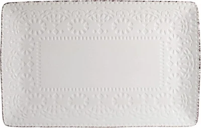 Pfaltzgraff Chateau Serve Platter, 14.25 Inch, Blue and Cream  - Image 1 of 4