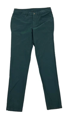 Pantalones de rendimiento informales Lululemon para hombre verdes ABC talla 32x33" entrepierna Foto 1 de 4