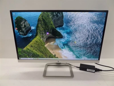 HP 23es 23" IPS LED Widescreen Monitor HDMI VGA w/ Power Supply - Small Scratch - Image 1 of 4