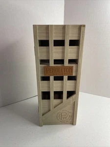 Empty Pendleton Canadian Whisky “Director’s Reserve” Wood Box Aged 20 Yrs - Picture 1 of 18