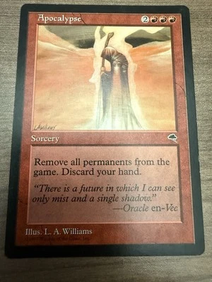Apocalypse - Urza’s Saga - MTG - Rare - Lightly Played - Image 1 of 2