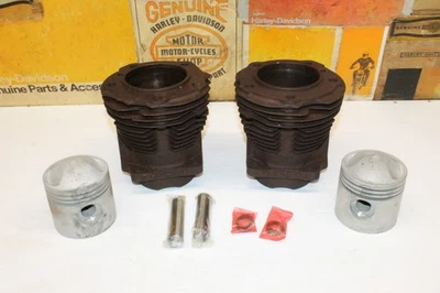 "Harley-Davidson 1952 Panhead EL motor cilindros delanteros traseros + 0,030""" Foto 1 de 4