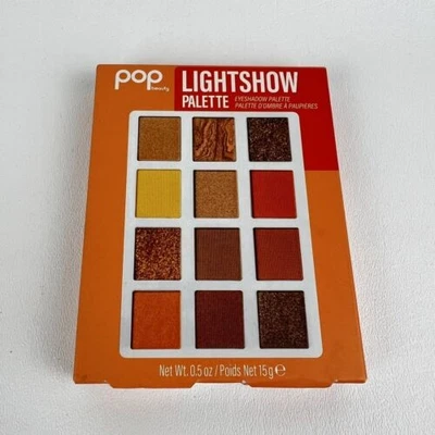 Pop Beauty Lightshow Palette in Fire Fit Eyeshadow Eye Makeup MM - Image 1 of 3
