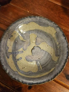 Studio Art Keramik Schale Schale mit Sprenkeln blau signiert - Bild 1 von 13