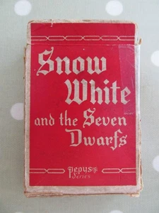 JUEGO DE CARTAS VINTAGE BLANCO NIEVE Y LOS SIETE ENANITOS DE LA SERIE PEPYS - COMPLETO - Imagen 1 de 11