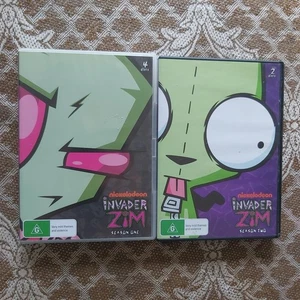 Invader Zim - Complete - Seasons 1 & 2 - DVD - Nickelodeon - Region 0 - VGC - Picture 1 of 5