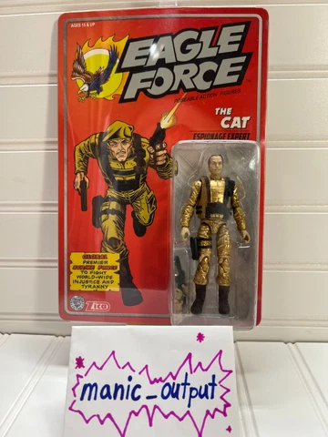Zica Eagle Force THE CAT Kickstarter Exclusive Gold Figure Cover