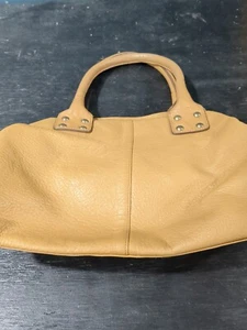 Gorgeous GAP Tan Pebble Grain Leather Tote Purse - Picture 1 of 5