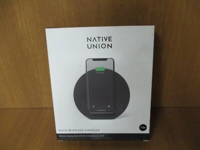 NATIVE UN ION, DOCK WIRELESS CHARGER 7.5w GRAY, PART#87817219, 100% NEW SEALED - Image 1 of 4