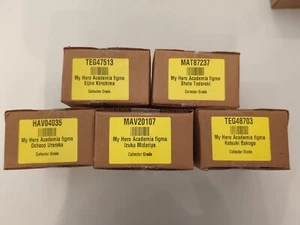 FIGMA My Hero Academia Midoriya Bakugo Uraraka Kirishima Todoroki 5 Figures Set - Picture 1 of 22