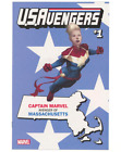 Marvel Comics U.S. AVENGERS #1 CAPTAIN MARVEL Massachusetts Variant Cover