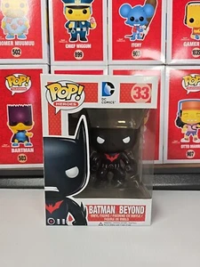 Funko Pop! Heroes: Batman Beyond #33 - Future Dark Knight 2014 Vaulted - Picture 1 of 6
