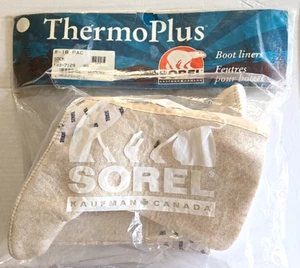 Forros de botas Sorel ThermoPlus para mujer talla 8 Kaufman Canadá paquete nuevo - Imagen 1 de 6