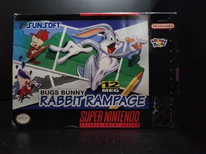 Bugs Bunny Rabbit Rampage | Super Nintendo | SNES | Box | Original | OEM - Picture 1 of 16