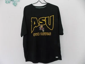 ASU SPARKY/SUNDEVILS BLACK N GOLD T-SHIRT - Picture 1 of 2