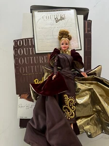 1996 Portrait in Taffeta Barbie 1st Couture Collection Mattel #15528 CIB - Picture 1 of 4