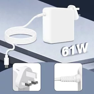 61W USB C Type C Adapter MacBook Pro 13" Core i5 i7 Charger 2017 2018 2019 2020 - Picture 1 of 7