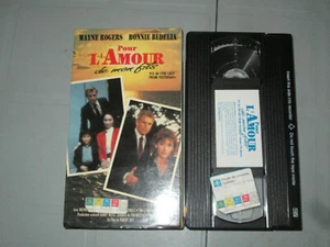 Pour L'Amour De Mon Fils/ The Lady From Yesterday (VHS)(French) Tested Rare - Bild 1 von 2