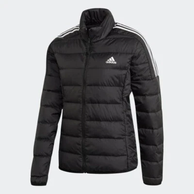 Chaqueta negra Adidas Essentials Puffer Down para mujer talla grande nueva con etiquetas Foto 1 de 3