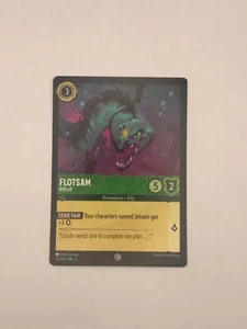 2024 DISNEY LORCANA INTO THE INKLANDS FLOTSAM 72/204 COMMON (NON-FOIL) - Picture 1 of 2