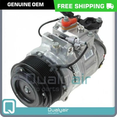 Compresor de aire acondicionado DENSO OEM para BMW X5, X6, 335i, 435i, 535i.. - REF 4711543 QH Foto 1 de 4